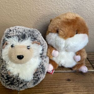 Douglas Hedgehog and Aurora Soft Fluffy Chipmunk